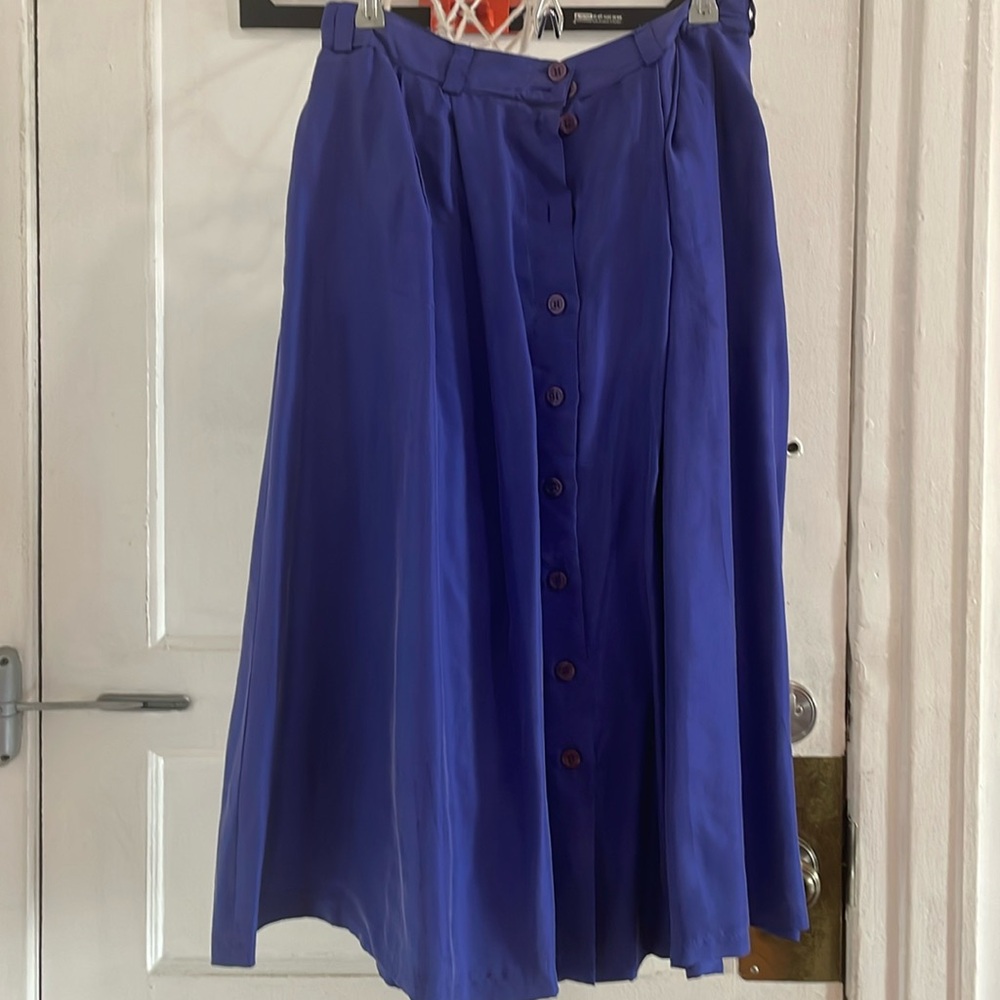 Purple blurry skirts